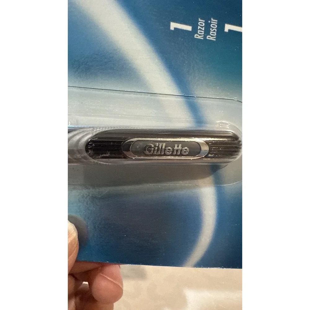 Gillette‎ Mach 3 Turbo Razor & Cartridge Vintage 2001 New Sealed
